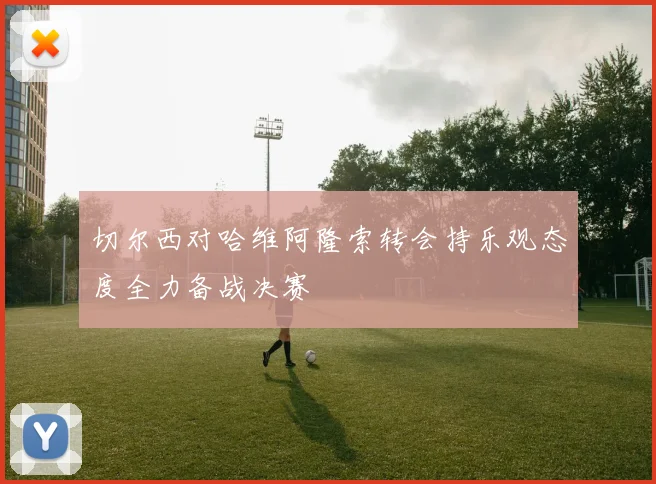 切尔西对哈维阿隆索转会持乐观态度全力备战决赛